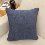2 housses de coussin gris deco 45 x 45 cm 1