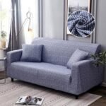 2 housses de coussin gris moderne pour canape 45 x 45 cm 2 1