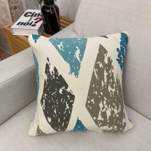 2 housses de coussin losange 45 x 45 cm 1