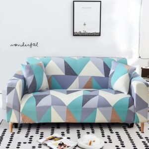 housse de canape 3 places cyan cyan canape compris entre 145 185cm 1 housse 1