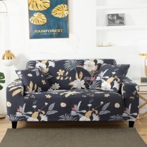 housse de canape 3 places floral floral canape compris entre 145 185cm 1 housse 1