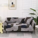 housse de canape 3 places marron gris marron gris canape compris entre 145 185cm 1 housse 1