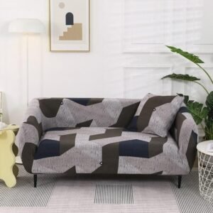 housse de canape 3 places marron gris marron gris canape compris entre 145 185cm 1 housse 1