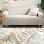 housse de canape blanc microfibre 1