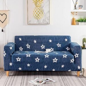 housse de canape bleu etoile bleu etoile canape compris entre 145 185cm 1 housse 1