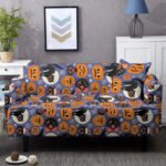 housse de canape citrouille halloween 4