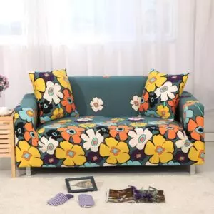 housse-de-canape-fleurs-jaunes