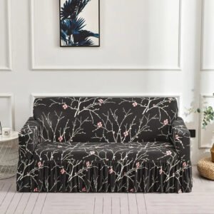 housse de canape jupe beta sakura canape compris entre 145 185cm 1 housse