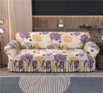 housse de canape jupe mauve