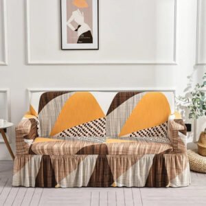 housse de canape jupe moutarde moutarde canape compris entre 145 185cm 1 housse