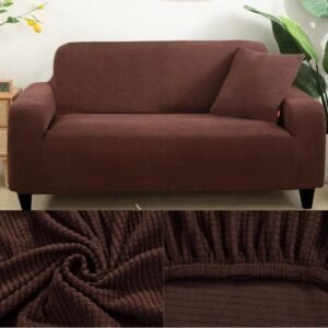 housse de canape marron cafe microfibre marron cafe m135 170cm 1pc 1