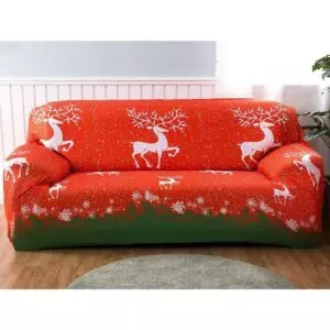 Housse de Canapé Noël Modèle 6 - Modèle noël 6 / Canapé compris entre 235-300cm (1 housse) 1 housse-de-canape-noel-modele-6