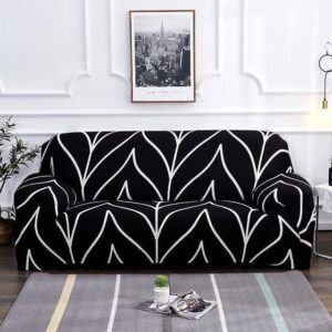 housse de canape noir style noir style canape compris entre 145 185cm 1 housse 1