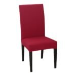 housse de chaise classique extensible rouge 1 1