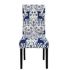 housse de chaise de noel modele 14 1piece