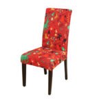 housse de chaise de noel modele 27 1piece