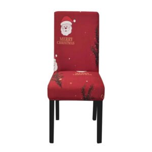 housse de chaise de noel modele 28 1piece