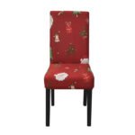 housse de chaise de noel modele 29 1piece