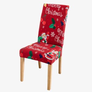 housse de chaise de noel modele 31 1piece