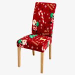 housse de chaise de noel modele 33 1piece