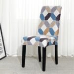 housse de chaise extensible geometrique soft 1