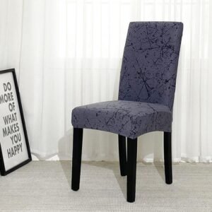 housse de chaise extensible granite 1