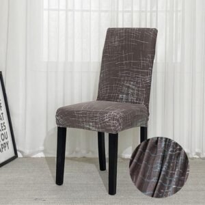 housse de chaise extensible marron diese 1