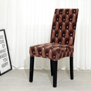 housse-de-chaise-extensible-marron-facon-cuir-marron-facon-cuir-2pieces