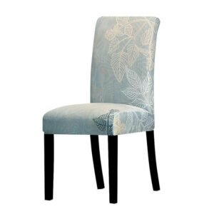 housse de chaise motif extensible motif leger 1