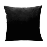 Housse De Coussin En Velours Noir