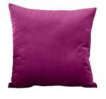 housse de coussin en velours violet 1
