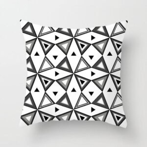 housse de coussin noir blanc parfait 1