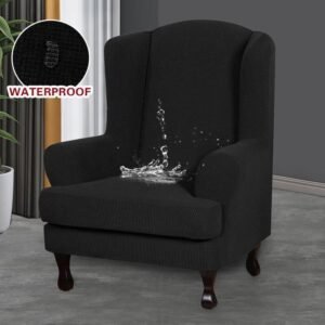 Housse De Fauteuil Extensible Waterproof - Noir 2 housse-de-fauteuil-extensible-waterproof-12