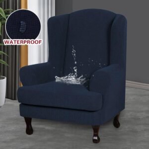 Housse De Fauteuil Extensible Waterproof - Bleu Navy 3 housse-de-fauteuil-extensible-waterproof-16