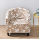 Housse Fleurs Extensibles Pour Fauteuil Club