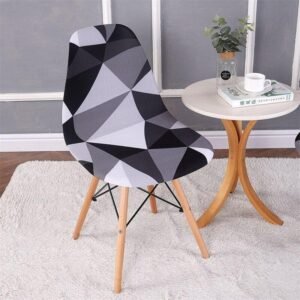 housse pour chaise scandinave patchwork 1
