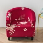 Housse Prune Extensibles Pour Fauteuil Club