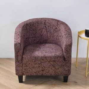 housse rhodocrosite extensibles pour fauteuil club 1