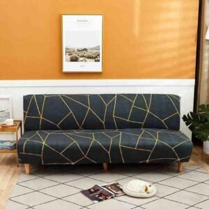 housses de canape clic clac noir dore 1