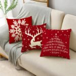 Housses de Coussin de Noël