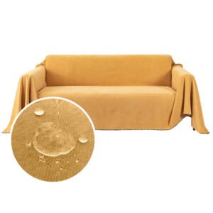 protege canape impermeable jaune