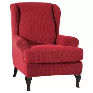 protege fauteuil rouge Elegance Moderne