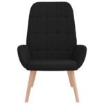 Fauteuil relax – Tissu noir