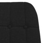 Fauteuil relax – Tissu noir