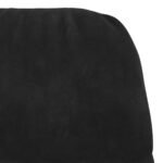 Fauteuil relax – Velours noir