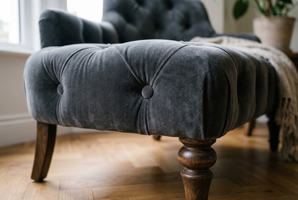 Velours doux, assise généreuse